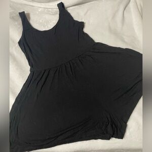 H&M Black sleeveless rompers